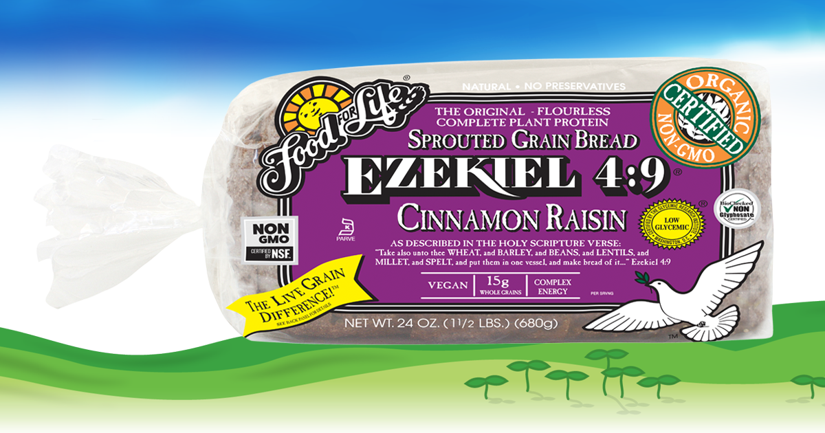 Ezekiel Bread Nutrition Facts Cinnamon Raisin